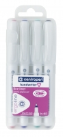 Liner Centropen Handwriter 4651/4 M - 0,5 mm, sada 4 ks