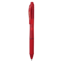 Gelový roller Pentel EnerGel BL107 - 0,5 mm, plastové, červené - DOPRODEJ