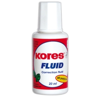 Opravný lak Kores Fluid - štěteček, 20 ml