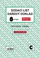 Dodací list-Daňový doklad ET130 - A5, 50 listů