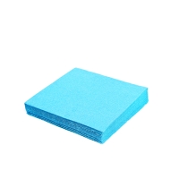 Papírové ubrousky - 33x33 cm, třívrstvé, 100% celulóza, světle modré, 20 ks - DOPRODEJ