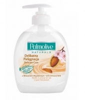 Tekuté mýdlo Palmolive - s dávkovačem, almond milk, 300 ml - DOPRODEJ