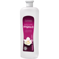 Krémové tekuté mýdlo Lavonea - kašmír a orchidea, 1 l - DOPRODEJ