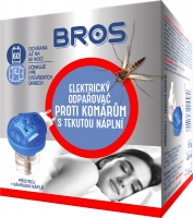 Elektrický odpařovač proti komárům Bros - s tekutou náplní, 40 ml