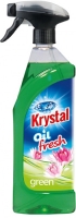 Olejový osvěžovač vzduchu Krystal - s rozprašovačem, zelený, 750 ml