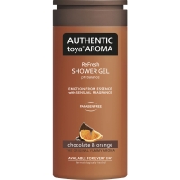 Sprchový gel Authentic Toya Aroma - chocolate & orange, 400 ml - DOPRODEJ