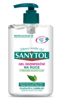 Dezinfekční gel na ruce Sanytol - s dákovačem, 250 ml
