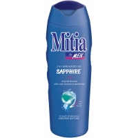 Sprchový gel a šampon Mitia for Men 2v1 - sapphire, 400 ml - DOPRODEJ