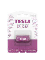 Speciální lithiová baterie Tesla 3 V - CR17345, typ CR123, blistr, 1 ks - DOPRODEJ