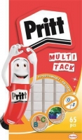 Oboustranně lepící guma Pritt Multi Tack - čtverečky, 35 g, 65 ks