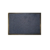 Rohož Clin - 60x80 cm, guma/textil, šedo-černá