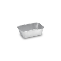 Hranatá miska 550 ml - ALU, 30,5x11,7x8 cm, 50 ks