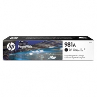 HP originální ink J3M71A, HP 981A, black, 6000str., 106ml, HP PageWide Enterprise Color 556, MFP 586