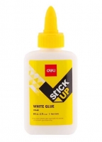 Univerzální disperzní lepidlo Deli Stick Up E39446 - s aplikátorem, bílé, 80 ml (104 g) - DOPRODEJ