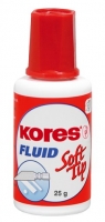 Opravný lak Kores Fluid Soft Tip - houbička, 25 g