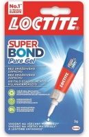 Vteřinové lepidlo Loctite Super Bond Pure Gel - 3 g - DOPRODEJ