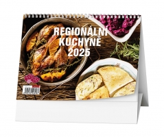 Stolní kalendář - Regionální kuchyně