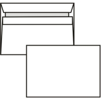 Poštovní obálka C5 - bez okénka, samolepící, 162x229 mm, bílá, 1000 ks