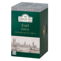 Černý čaj Ahmad - earl grey, 20 sáčků