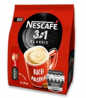 Instantní káva Nescafé Classic 3v1 - 10x16,5 g