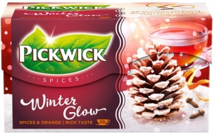 Černý čaj Pickwick Spices - Winter Glow, 20 sáčků