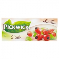 Bylinný čaj Pickwick - šípek, 20 sáčků