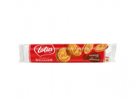 Karamelové sušenky ke kávě Lotus Biscoff - mléčná čokoláda, 150 g