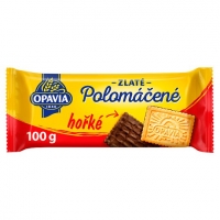 Zlaté sušenky Opavia - polomáčené, hořké, 100 g