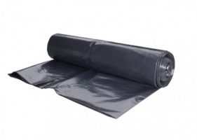 Zatahovací pytel na odpad LDPE 120 l - 70x100 cm, typ 50, černý, 25 ks