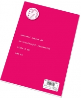 Náhradní listy do kroužkového karis zápisníku A4 Premium - linkované, 100 listů