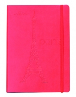 Zápisník Concorde Paříž - A6, s gumou, linkovaný, 80 listů - DOPRODEJ