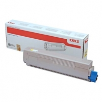 OKI originální toner 45862837, yellow, 7300str., OKI MC853, MC873