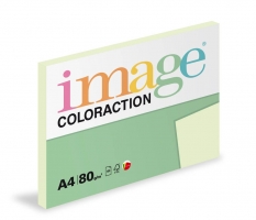 Barevný papír A4 Image Coloraction Jungle GN27 - pastelová světle zelená, 80 g, 100 listů