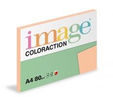 Barevný papír A4 Image Coloraction Savana SA24 - pastelová meruňková, 80 g, 100 listů