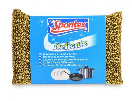 Drátěná houbička Spontex Delicate - mix barev, 1 ks