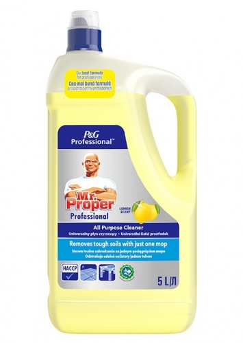 Univerzální čistící prostředek na podlahy Mr. Proper Professional - lemon, 5 l