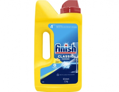 Prášek do myčky Finish PowerPowder - lemon, 1,2 kg