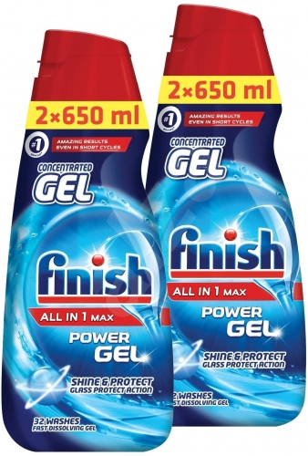 Gel do myčky Finish Power Gel - 2x650 ml