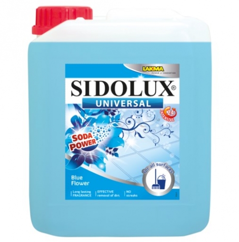 Čisticí prostředek na podlahy a povrchy Sidolux Universal - blue flower, 5 l