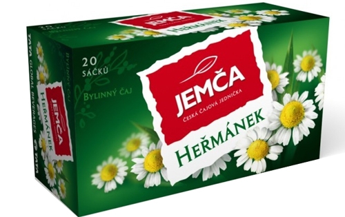 Bylinný čaj Jemča - heřmánek, 20 sáčků