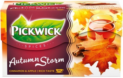 Černý čaj Pickwick Spices - Autumn Storm, 20 sáčků