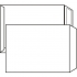 Poštovní taška B4 - bez okénka, samolepící, 353x250 mm, bílá, 250 ks