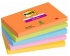 Samolepící bloček 3M Post-it 655 Super Sticky Boost - 76x127 mm, 5x90 listů, mix barev