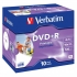 DVD+R Verbatim AZO 4,7 GB - 16x, potisknutelné, jewel box, 10-pack